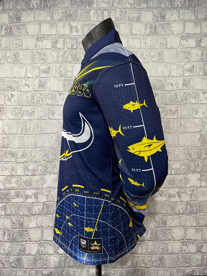 North Queensland Cowboys Long Sleeve Fishing Shirt