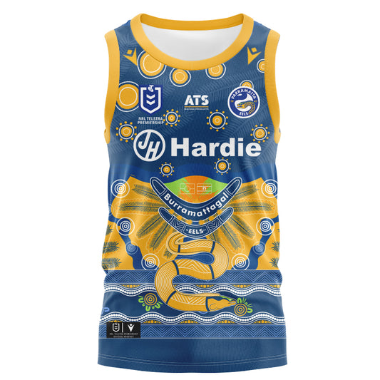 Parramatta Eels 2025 Indigenous Singlet