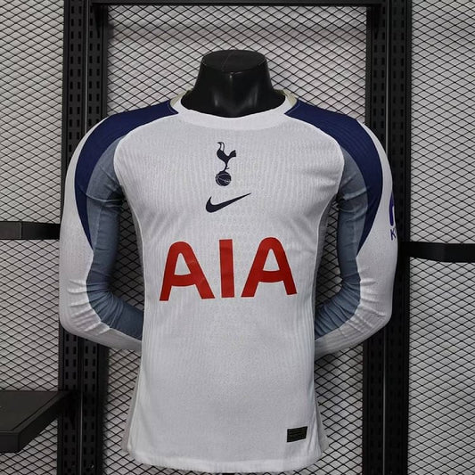 Tottenham Hotspur 2025/26 Long Sleeve Player's Edition Home Jersey Shirt