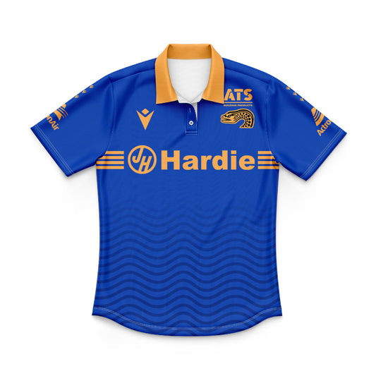 Parramatta Eels 2025 Kids Captains Run Polo Shirt