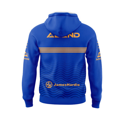 Parramatta Eels 2025 Captains Run Hoodie with Zipper