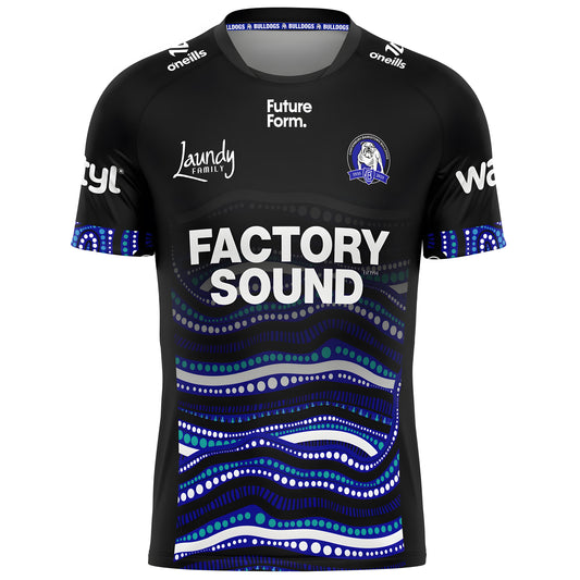Canterbury Bankstown Bulldogs 2025 Indigenous Training Shirt