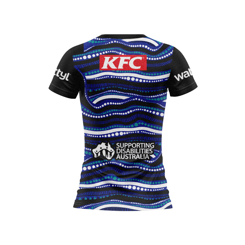 Canterbury Bankstown Bulldogs 2025 Women's Indigenous Training Shirt