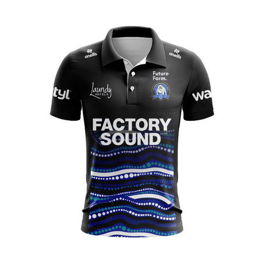Canterbury Bankstown Bulldogs 2025 Indigenous Training Polo Shirt