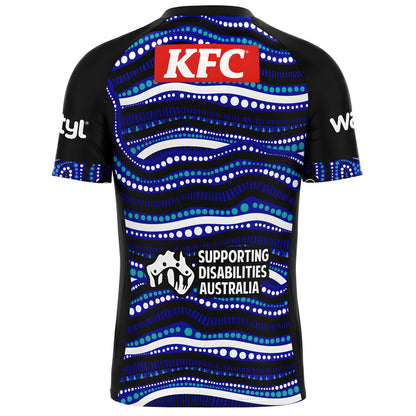 Canterbury Bankstown Bulldogs 2025 Indigenous Training Polo Shirt