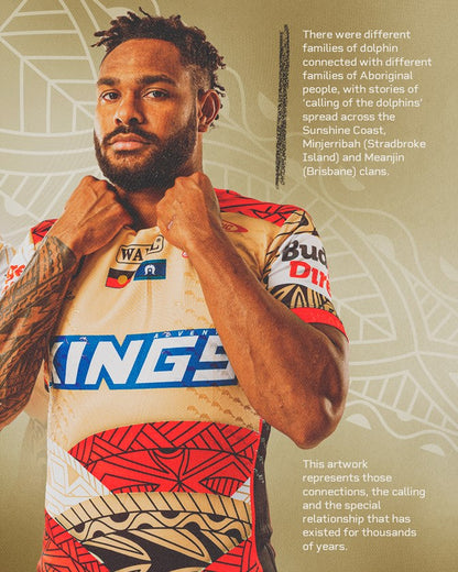 Redcliffe Dolphins 2025 Indigenous Jersey