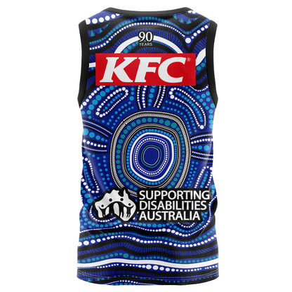 Canterbury Bankstown Bulldogs 2025 Indigenous Singlet