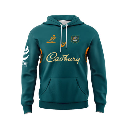 Australian Wallabies 2025 Lions Tour Warm Up Hoodie