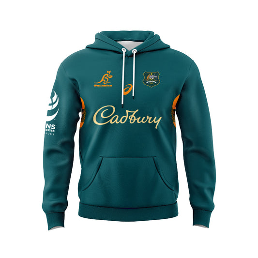 Australian Wallabies 2025 Lions Tour Warm Up Hoodie