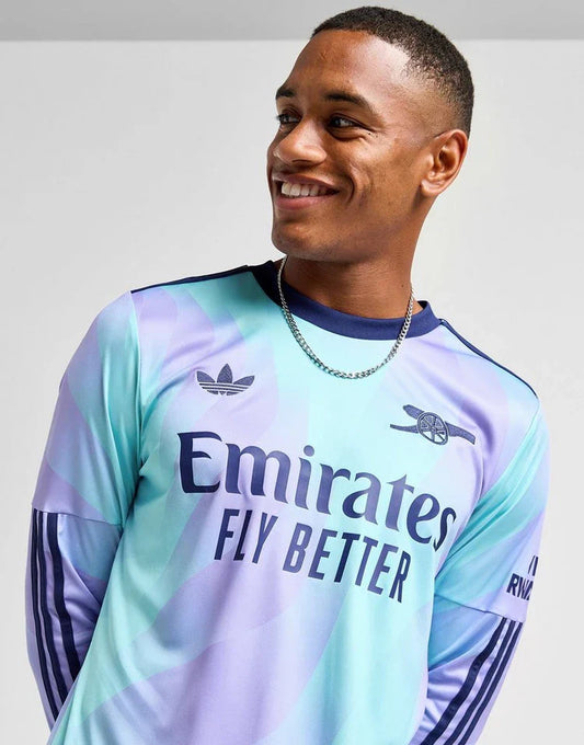 Arsenal Gunners 2024/25 Long Sleeve Third Jersey Shirt