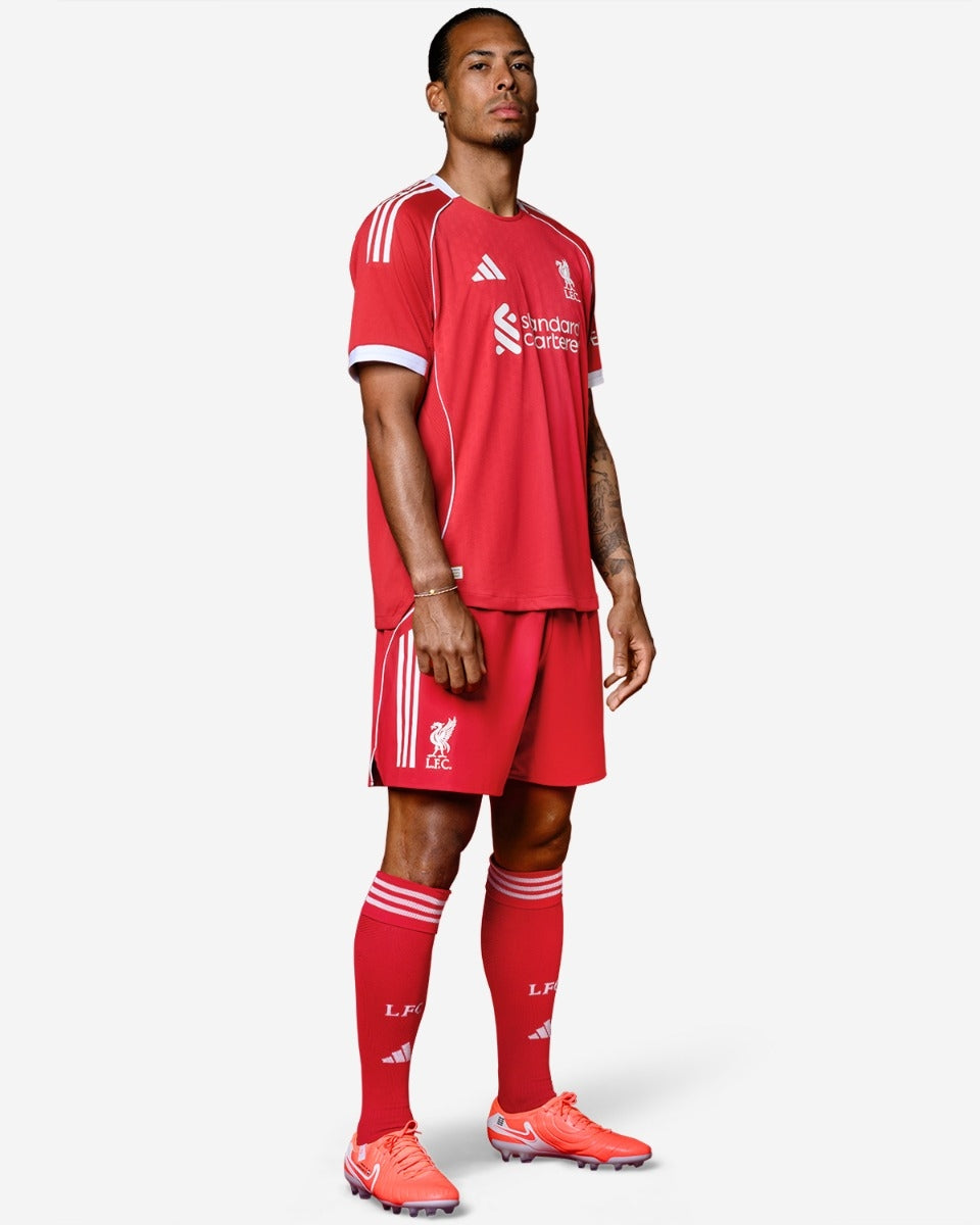 Liverpool 2025/26 Player's Edition Home Jersey Shirt