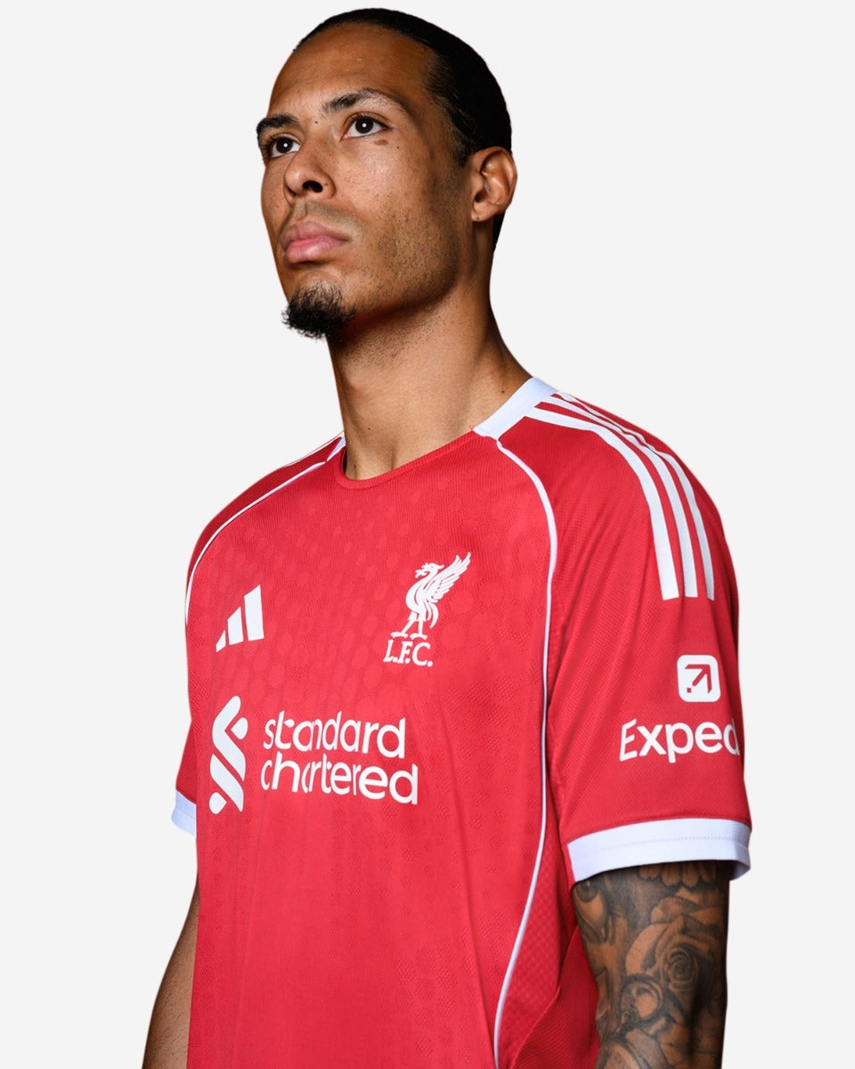 Liverpool 2025/26 Player's Edition Home Jersey Shirt