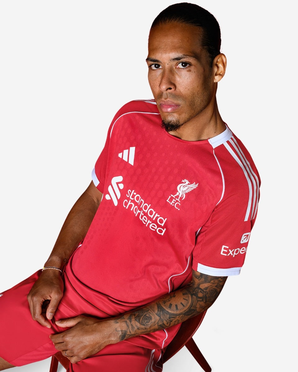 Liverpool 2025/26 Player's Edition Home Jersey Shirt