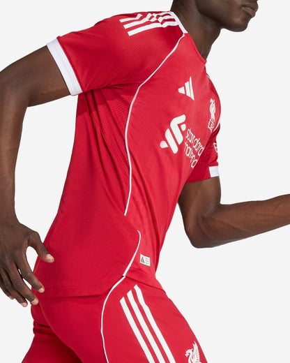 Liverpool 2025/26 Player's Edition Home Jersey Shirt