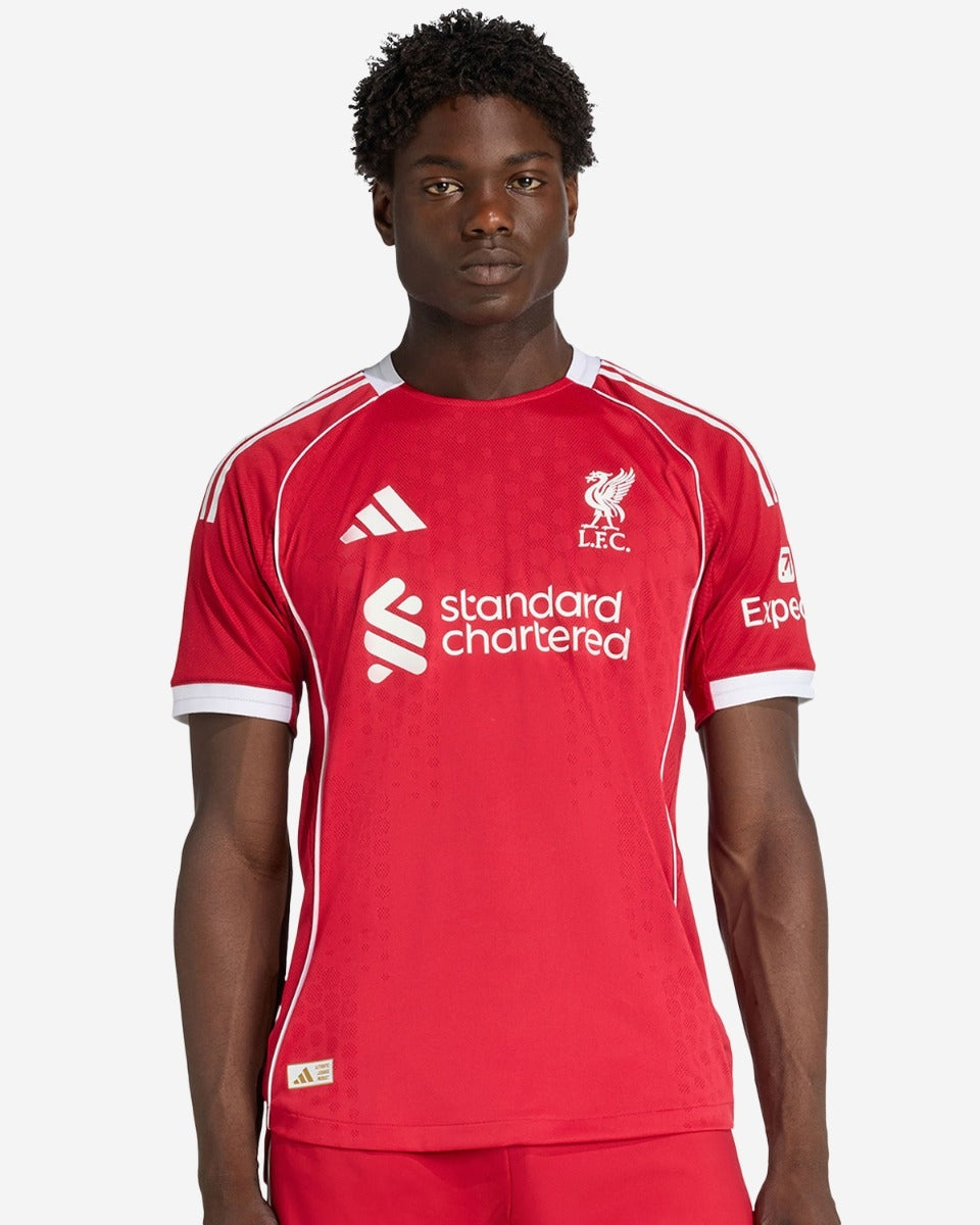 Liverpool 2025/26 Player's Edition Home Jersey Shirt