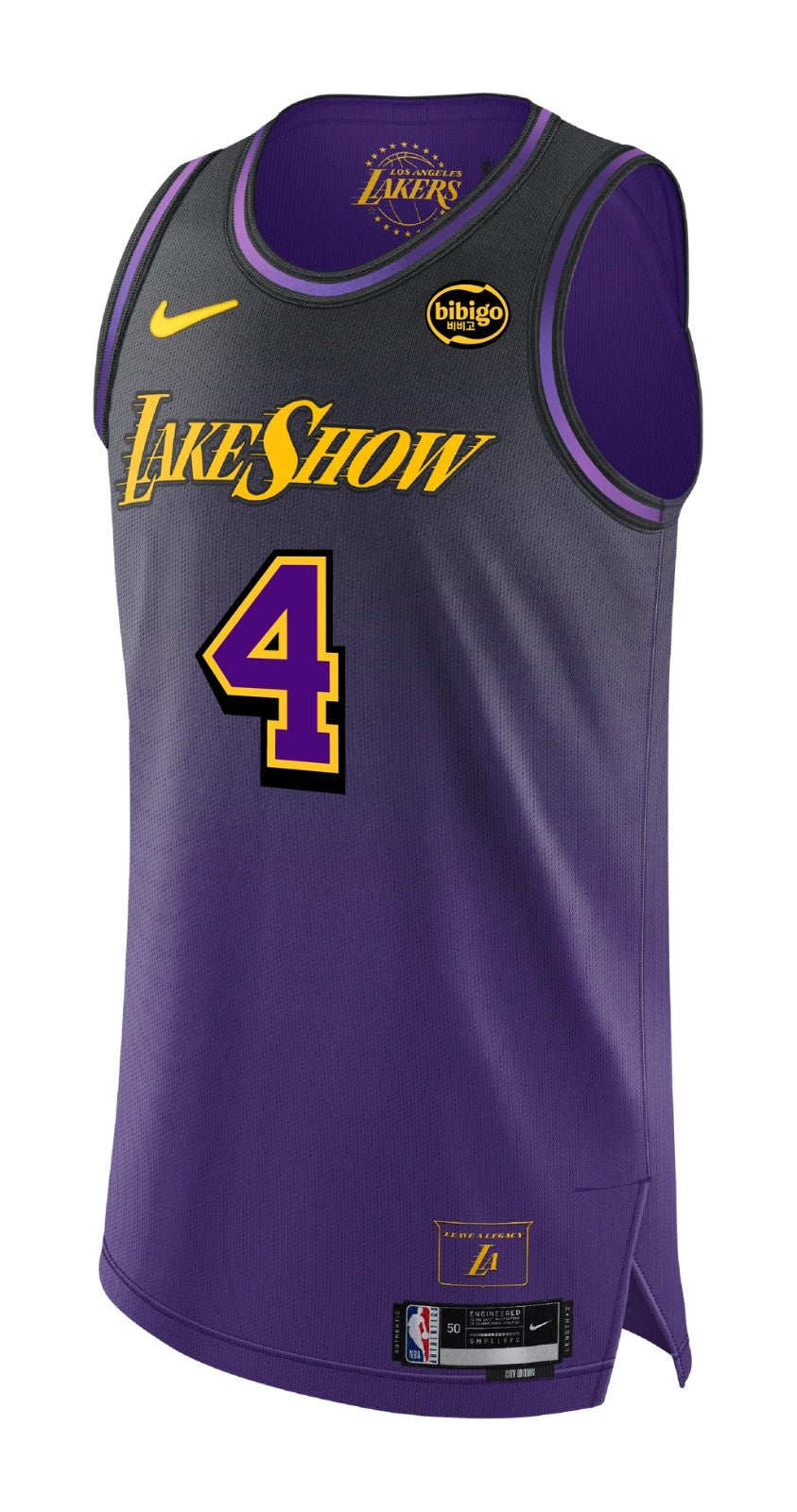 Los Angeles Lakers 2024/25 Dalton Knecht #4 City Edition Jersey