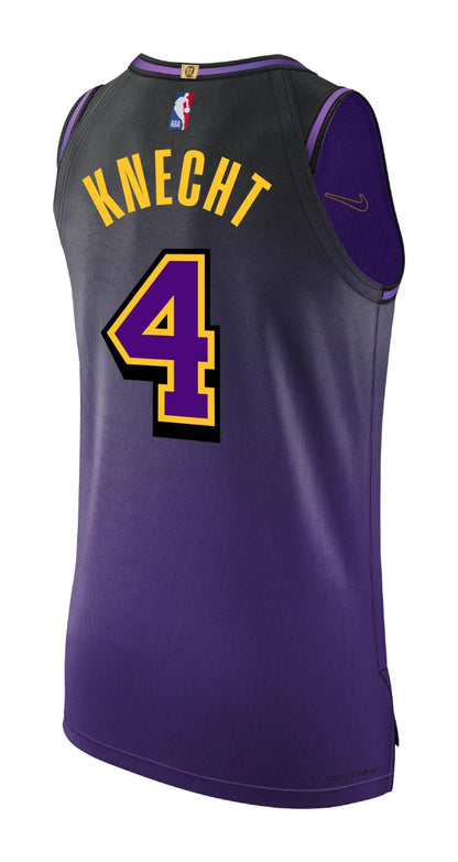 Los Angeles Lakers 2024/25 Dalton Knecht #4 City Edition Jersey