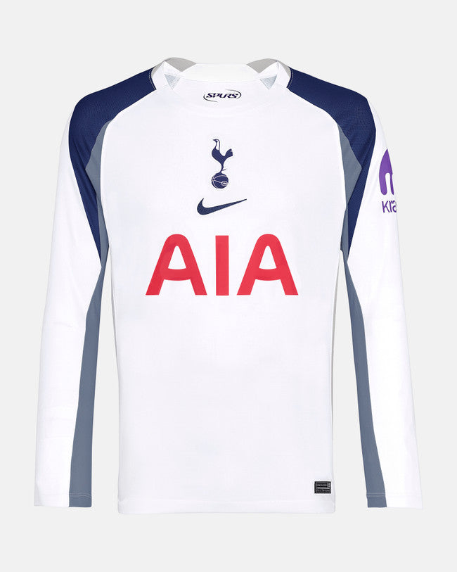 Tottenham Hotspur 2025/26 Long Sleeve Home Jersey Shirt