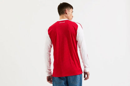 Arsenal Gunners 2025/26 Player's Edition Long Sleeve Home Jersey Shirt