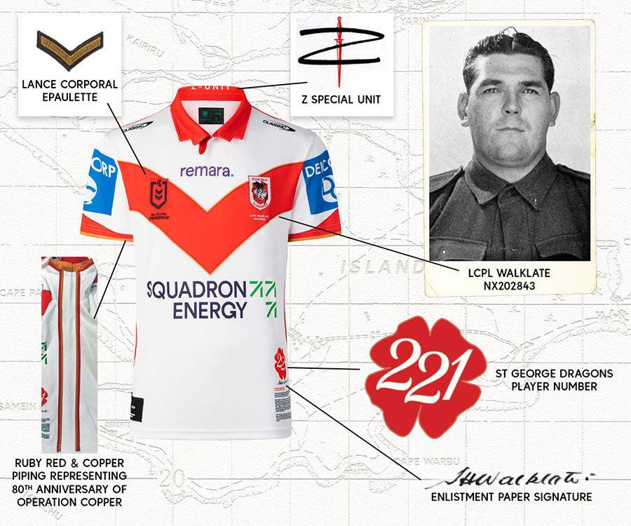 St George Illawarra Dragons 2025 Commemorative Jersey