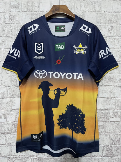 2023 North Queensland Cowboys ANZAC Jersey